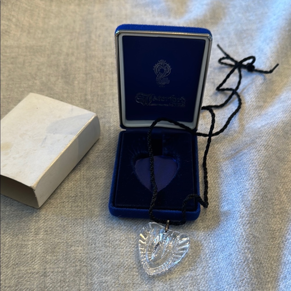 Waterford Crystal Heart Necklace